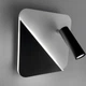 Настенный светильник светодиодный Бра Light House LNF-17416 BK WT 10W бело-черный со спотом - изображение 4