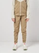 Детский спортивный костюм (толстовка + штаны) для девочки Nike K Nsw Club Tracksuit Poly Fz Hbr FD3067-072 140-150 см Light Bone/Khaki/White (196607053096) - изображение 4