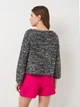 Джемпер женский Stradivarius 4352203010 L Черный с белым (KAY2000001473733) - изображение 3