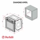 Духова шафа електрична Perfelli DIAMOND 6M8L BIANCO - изображение 10