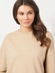 Свитшот женский NA-KD 1690-000058-0005 S Бежевый (7325943222672) - изображение 4