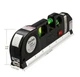 Лазерный уровень со встроенной рулеткой FIXIT Laser Level Pro 3 4в1 рулетка линейка для универсального бытового использования - изображение 3