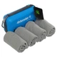 Комплект полотенец спортивных охлождающих COOLING TOWEL 4Monster B-ECT 4 шт. Серый - изображение 1