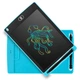 Дитячий графічний кольоровий планшет дошка для малювання BabyShark LCD 8,5 дюймів голубий - зображення 10