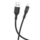 Кабель Hoco U79 с индикатором USB to Lightning 1.2m black - изображение 3