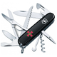 Ніж Victorinox Huntsman Army Black "Емблема ЗСУ" (1.3713.3_W0010u) - зображення 1