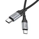 Кабель Hoco X102 Type-C to Type-C PD 60W 1m black - зображення 5