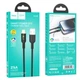 Кабель Hoco U120 с индикатором USB to Lightning 1.2m black - изображение 5