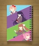 Блокнот Sketchbook Скетчбук з принтом Doki Doki Literature Club | Літературний клуб Докі докі #02 - зображення 2
