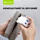 Сетевое зарядное устройство Bavin PC910Y 2xUSB-A 2.4A + кабель USB-C White (C-PC910Y-C-W) - изображение 7