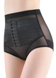 Женские высокие корректирующие трусики слипы с поясом Silhouette No Brand 1265-48 Черный XL (48) - изображение 1