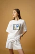 Жіночий дизайнерський костюм Koala Fashion Peace 6XL білий - изображение 1