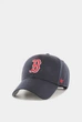 Кепка (mvp) 47 Brand BOSTON RED SOX RAISED BASIC B-RAC02CTP-NY Синій - зображення 1