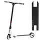 Трюковый самокат Best Scooter Freestyle N-31020 с рулевой системой HIC, колеса 120 мм + 2 пеги, Серебристый - изображение 1