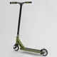 Трюковый самокат Best Scooter Freestyle N-56307 с рулевой системой HIC, колеса 120 мм + 2 пеги, Оливковый - изображение 8