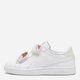 Детские кеды для девочки Puma Smash 3.0 39728602 28 Белый/Зеленый (4099686505844) - изображение 1