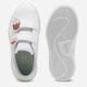 Детские кеды для девочки Puma Smash 3.0 39728602 28 Белый/Зеленый (4099686505844) - изображение 5
