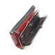 Женский кожаный кошелек Vermari 9930-1806 черно-красный - изображение 7