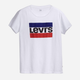 Футболка бавовняна жіноча Levi's The Perfect Tee 17369-0297 S Sportswear Log (5400537486349) - зображення 3