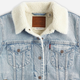 Куртка джинсова жіноча Levi's Original Sherpa Trucker 36136-0069 XL Блакитна (5401128264629) - зображення 7