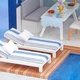 Кукольный дом BauTech Diy деревянный конструктор 3D Вилла и бассейном Черный (1013-852-00) - изображение 10