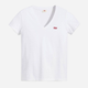 Koszulka damska bawełniana Levi's Perfect Vneck 85341-0002 XS Biała (5400816656500) - obraz 5