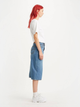 Spódnica ołówkowa damska jeansowa Levi's Side Slit Skirt A4711-0000 26 Niebieska (5401105466039) - obraz 4