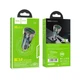 Зарядне автомобільне HOCO Z47 Transparent Discovery Edition (2USB/QC3.0/3A/20W) Чорний - изображение 2