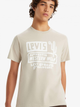 Koszulka męska bawełniana Levi's Graphic Crewneck Tee 22491-1490 L Beżowa (5401128654352) - obraz 3