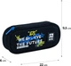 Пенал Kite We believe the future 22x8.5x4.5 см Чорний (K24-599-9) - зображення 3