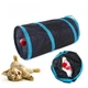 Складной игровой тоннель для котят кошек 50х25см - изображение 2