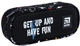 Пенал Kite Get up and have fun 22x8.5x4.5 см Чорний (K24-599-10) - зображення 1