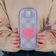 Пенал Kite Fluffy Heart 21x8.5x4.5 см Сірий (K24-662-13) - зображення 7