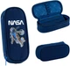 Пенал Kite NASA 22x8.5x4.5 см Синій (NS24-599-2) - зображення 2
