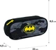 Пенал Kite DC Comics Batman 22x8.5x4.5 см Сірий (DC24-599-2) - зображення 3