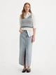 Юбка джинсовая длинная летняя прямая женская Levi's Ankle Column Skirt A7512-0000 25 Голубая (5401128874576) - изображение 5