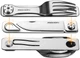 Набор столовых приборов Roxon C1S 3 in1 (ложка, вилка, нож) нержавеющая сталь - изображение 5