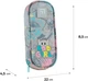Пенал Kite Bad Girl 22x8.5x4.5 см Сірий (K24-599-5) - зображення 3