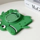 Чехол детский Silikon Power с подставкой и ремешком Крокодил Apple iPad 5 (2017) 9.7" Green - изображение 11