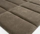 Самоклеящиеся мягкая стеновая панель Soft Pan 30x60x3,7 см велюр матовый шоколад (306019) - изображение 2