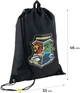 Сумка для взуття Kite Harry Potter 46x33 см Чорна (HP24-600M) - зображення 4