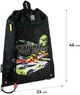 Сумка для взуття Kite Hot Wheels 46x33 см Чорна (HW24-601M-1) - зображення 4