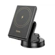 Тримач HOCO Precious magnetic wireless fast charging car holder HW20 Black - зображення 1