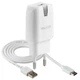 Сетевое зарядное устройство (адаптер) 2в1 WALKER WH-21 1USB / 2A + Type-C white - изображение 1