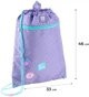 Сумка для взуття Kite Cheers 46x33 см Бузкова (K24-601M-25) - зображення 4