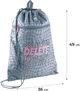 Сумка для взуття Kite Delete Negativity 49x36 см Сіра (K24-601L-1) - зображення 4