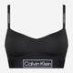 Бюстгальтер з м'якою чашкою бавовняний Calvin Klein Underwear 000QF6770E-UB1 M Чорний (8719855436613) - зображення 4