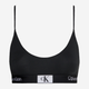 Biustonosz bawełniany Calvin Klein Underwear 000QF7216E-UB1 M Czarny (8720107330702) - obraz 4