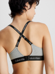 Biustonosz bawełniany Calvin Klein Underwear 000QF7218E-P7A S Szary (8720107348004) - obraz 3