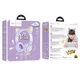 Накладні бездротові навушники Hoco W39 Cat ear з котячими вушками Purple - зображення 3
